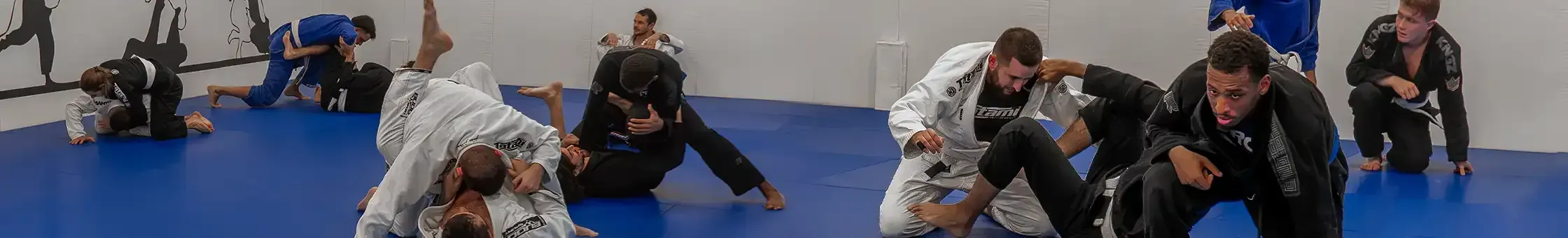 Entraînement au sol sur le tatami de LMNT.
